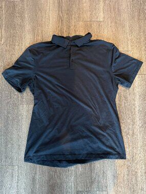 Lululemon Evolution Polo - Black - Size M.
